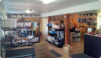 Interior photo of Great Canadian RV Centre